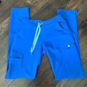 FIGS Royal Blue Yola Skinny Scrub Pants XXS